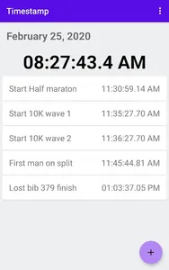 Apachi Timestamp – Precise tim screenshot 0