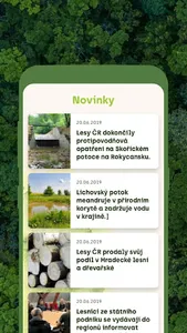 Klub nového lesa screenshot 2