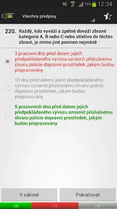 Zbrojní průkaz ZbraneKvalitne screenshot 2
