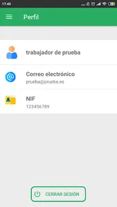 Tu Horario Laboral screenshot 2