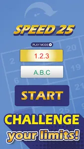Touch the number - SPEED25 screenshot 3