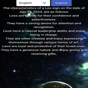 Daily Horoscope Multi Language screenshot 5