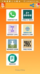 DAILY 2+ ODDS screenshot 1