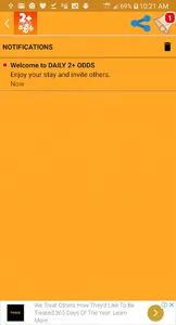 DAILY 2+ ODDS screenshot 2