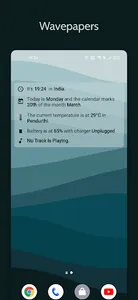 Daily Waves for KLWP screenshot 0