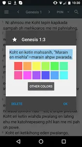 Pohnpeian Bible screenshot 2