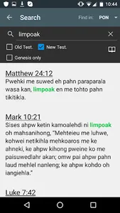 Pohnpeian Bible screenshot 6
