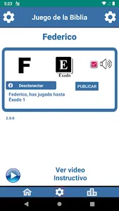 Juego de la Biblia screenshot 1