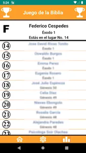 Juego de la Biblia screenshot 2