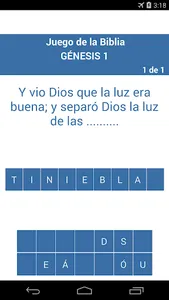 Juego de la Biblia screenshot 4