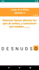 Juego de la Biblia screenshot 6