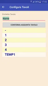 Commands waiter WifiOrderSA screenshot 1