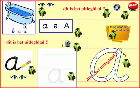 Schrijfletters screenshot 0
