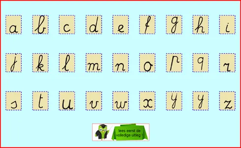 Schrijfletters screenshot 1