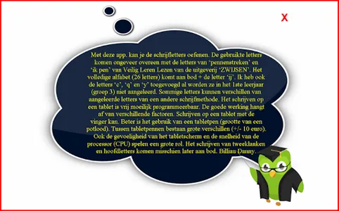 Schrijfletters screenshot 2