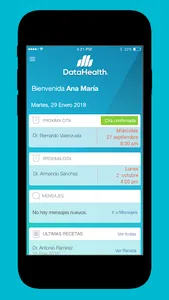 DataHealth Paciente screenshot 1