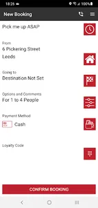 City Cabs Leeds screenshot 1