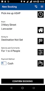 848 Taxis Lancaster Morecambe screenshot 1