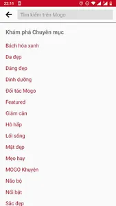 Mogo - Sức khỏe cùng sắc đẹp screenshot 2