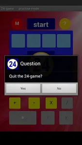 24Game screenshot 1