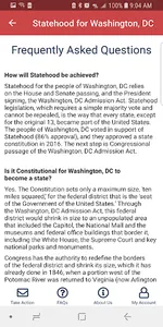 Statehood for Washington, DC screenshot 3