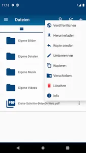 DriveOnWeb - Cloudspeicher screenshot 4