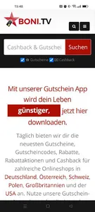 Coupons and cashback app screenshot 0