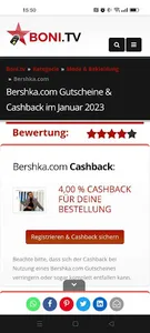 Coupons and cashback app screenshot 1