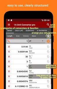 1A Unit Converter pro screenshot 1