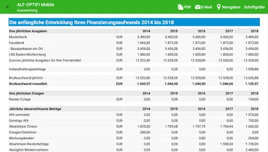 ALF-OPTIFI Baufinanzierung screenshot 11