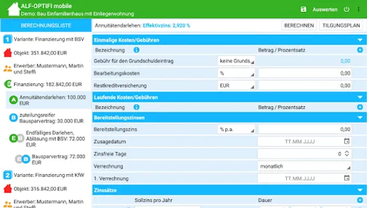 ALF-OPTIFI Baufinanzierung screenshot 16