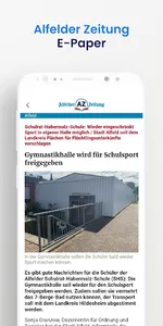 Alfelder Zeitung screenshot 2