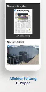 Alfelder Zeitung screenshot 3