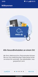 Allianz ePA-App screenshot 1