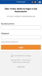 reifenboerse.de screenshot 0