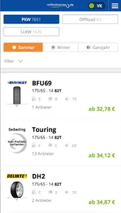 reifenboerse.de screenshot 1