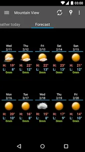 AmberHome Weather screenshot 1