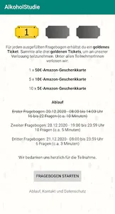 Alkohol-Studie screenshot 0