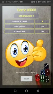 Game10000  dice game screenshot 3