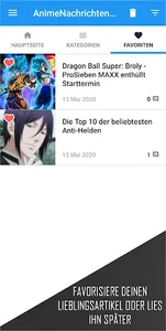 Anime Nachrichten screenshot 3