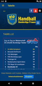 Buxtehuder SV screenshot 2