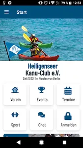 Heiligenseer Kanu-Club e. V. screenshot 1