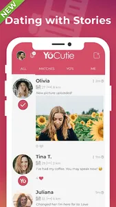 YoCutie - Dating. Flirt. Chat. screenshot 0