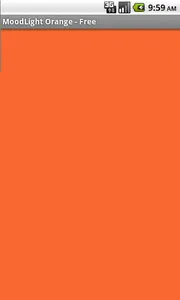 MoodLight Orange - Free screenshot 0