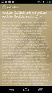 Zwiebelmarkt Apolda screenshot 1