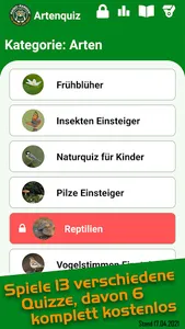 Artenquiz screenshot 0