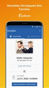 Die offizielle audibene App screenshot 1