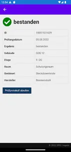 DPG Quick-Check screenshot 2