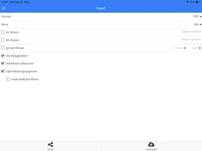 Belegmeister Reisekosten screenshot 15