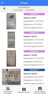 Belegmeister Reisekosten screenshot 2